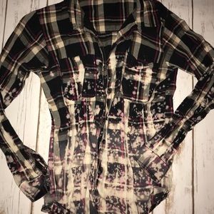 Trendy Bleached Flannel